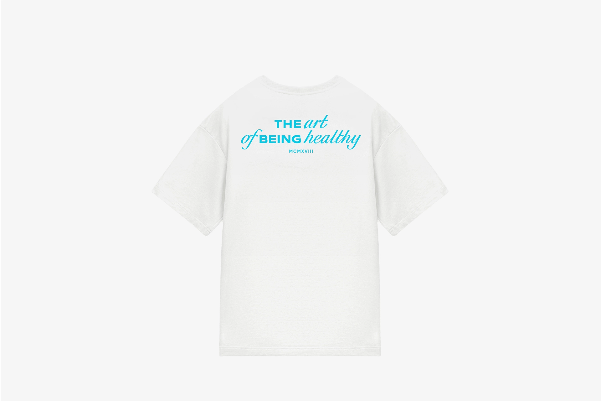 Футболка френч терри унисекс молочная